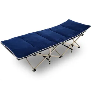 Lightweight portable new outdoor products camping foldable comfortable single bed