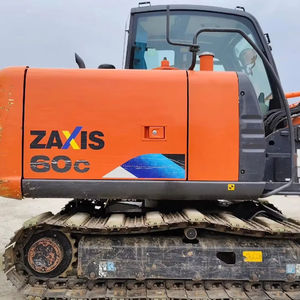 Excavatrice d'occasion HITACHI ZX60C-5A d'origine japonaise, 6 tonnes, pour l'exploitation minière, avec chenilles de haute qualité, ZAXIS 50 55 60 à vendre - Product Image 5