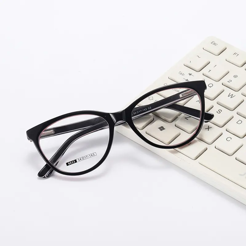 2022 moda yeni çoklu renk büyük yuvarlak Anti-mavi gözlük özel asetat gözlük çerçeveleri