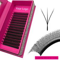 Extensions de cils Neelash coréennes en PBT, forme coupelle, longueurs 7-18mm, fibres technologiques, cruelty-free, style naturel, faites à la main, 3D 4D 5D