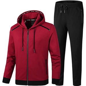Venta al por mayor de gran tamaño grueso 450 gramos de lana de algodón francés Terry liso sudaderas con capucha conjuntos para unisex - Product Image 6