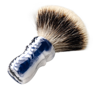 Pinceau à raser ZY Silvertip en poils <span class=keywords><strong>de</strong></span> <span class=keywords><strong>blaireau</strong></span> 24 mm avec manche en résine, pour homme, pour <span class=keywords><strong>rasage</strong></span> humide, mousse à raser, outil <span class=keywords><strong>de</strong></span> toilettage, soin <span class=keywords><strong>de</strong></span> la barbe, style <span class=keywords><strong>haut</strong></span> <span class=keywords><strong>de</strong></span> <span class=keywords><strong>gamme</strong></span> - Product Image 5
