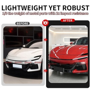 ลิ้นหน้าคาร์บอนไฟเบอร์แบบแห้งสไตล์ OEM สำหรับ Ferrari FUV Purosangue ของแท้แบบ Pre-Preg ชุดแต่งสปอยเลอร์หน้า ปรับปรุงแอโรไดนามิก ขายส่ง - Product Image 2