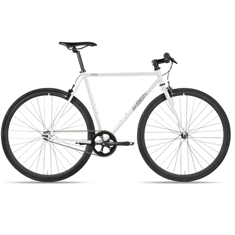 Ansbern 700C High-Ten Steel Fixie Gear Bikes With Fixed Gear Bike Frame Fixie Frame Set