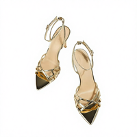 Chaussures habillées d'été pour femmes, de créateur, à bout ouvert, élégantes, augmentant la taille, légères, sexy, tendance pour l'extérieur, printemps