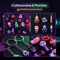Directement du fabricant chinois : Porte-clés de sac de fête DIY en forme de poupée de dessin animé en résine PVC pour Halloween