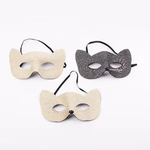 Masker Mata Wajah Rubah Berkilau untuk Pesta