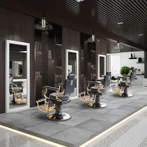 Best Selling Beauty Salon Chair Barber Shampoo Chair Shop Hair Salon Styling Chair Hairdressing Grey For Hair Stylist