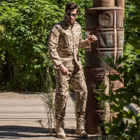Tissu Ripstop en coton polyester imprimé camouflage pour vêtements de travail tactiques de plein air, vêtements tactiques