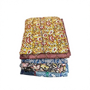 Chaqueta de Algodón a Rayas, Estampado Tradicional Indio Jaipuri Hecho a Mano, Peso Medio, Tejido Transpirable de 260 GSM - Product Image 2
