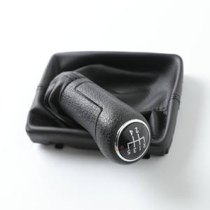Poignée de levier de vitesse en cuir, 5 ou 6 vitesses, ergonomique, pour Audi A6 A4 A5 Q5 - Product Image 3