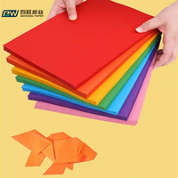 Papier coloré écologique recyclable BW Quality 80g A4, double face, 100 feuilles, pack de couleurs pour les travaux manuels des enfants