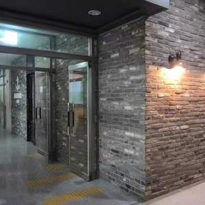 Azulejos de pared de ladrillo de arcilla roja Retro verde antiguo Material de construcción chino antiguo con piel de decoración Exterior de núcleo hueco - Product Image 2