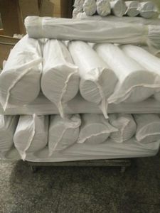 Tissu de doublure de poche pour jeans, fourni par l'usine, <span class=keywords><strong>pas</strong></span> <span class=keywords><strong>cher</strong></span>, TC80 polyester 20 coton, popeline teinte unie, pour vêtements de garçon, sacs, robes - Product Image 2