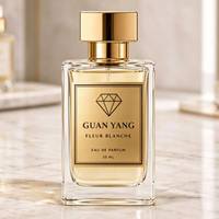 Étiquette de bouteille de parfum de luxe personnalisée, en métal, avec gaufrage, estampage à chaud, vinyle imperméable, cadre vintage, adhésif haut de gamme, forme personnalisée