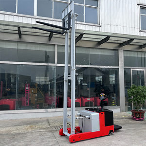 Reach Stacker Heftruck Prijs 1500Kg 4.5 Meter Elektrische Reach Truck Heftruck Voor Pijl Gangpad - Product Image 5