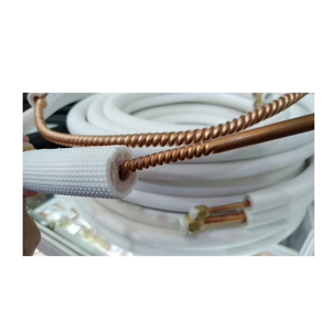 Tuyau de raccordement flexible pour climatiseur, isolé, blanc, en PE, cuivre, pour climatiseur, tube en cuivre blanc, <span class=keywords><strong>1</strong></span>/<span class=keywords><strong>2</strong></span> <span class=keywords><strong>1</strong></span>/<span class=keywords><strong>4</strong></span> - Product Image 3