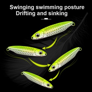 7g à 30g coulée de métal jigging bassbait eau salée gabarit leurre de pêche appâts artificiels pêche à la traîne <span class=keywords><strong>Action</strong></span> pêche gabarit cuillères - Product Image 4
