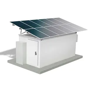 Salle de refroidissement solaire de conservation fraîche avec des unités de réfrigération à courant continu de refroidisseur d'air pour l'oignon