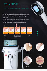 Máquina de Depilación Facial 2026 con Tecnología de Diodo CE 755nm 808nm 1064nm, Segura para Múltiples Tipos de Piel, Cepillo de Limpieza Facial - Product Image 6