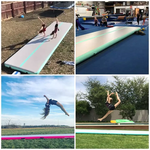 Tapis de gymnastique gonflables personnalisés OEM, équipement de gymnastique, bloc d'air carré WS004, tapis de gymnastique gonflable OEM personnalisé - Product Image 6