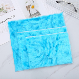 Paño de limpieza mágico antiadherente para eliminar grasa, rectangular, de color sólido, quitamanchas de cocina para ollas y sartenes - Product Image 3