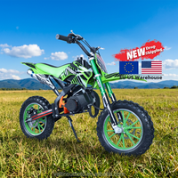 Mini moto tout-terrain 49cc, réservoir de carburant de 1,5 L, consommation de 20 km/L, moto de cross, directement de l'usine