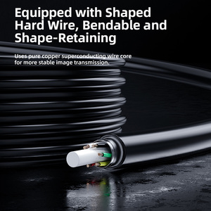 Kerui 1080P <span class=keywords><strong>borescope</strong></span> máy ảnh cho công nghiệp ống kính kép nội soi với 5 inch ISP màn hình kiểm tra để bảo trì đường ống - Product Image 6