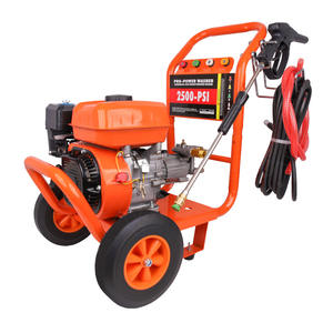 Hidrolavadora Comercial Móvil a Gasolina de Alta Presión 6 HP 5000-10000 W para Limpieza con Agua Fría, Presión Ajustable, de Empuje Manual con Plato Oscilante - Product Image 3