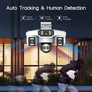 Caméras de surveillance CCTV sans fil Yoosee APP avec zoom 10X, 15MP HD, triple objectif, PTZ, Wifi 4G, IP Bullet, couleur intégrale, détection IA - Product Image 4