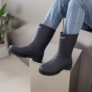 Stivali da pioggia opachi Stealth Unisex RAIN48 - Product Image 1