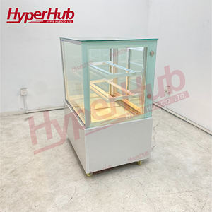 वाणिज्यिक बेकरी केक रेफ्रिजरेटर ग्लास पेस्ट्री चॉकलेट कैबिनेट प्रदर्शन कूलर ऊर्ध्वाधर काउंटर एयर ऑटो डीफ्रॉस्ट एडजस्टेबल - Product Image 3