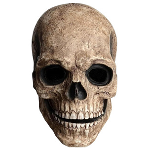Scheletro Ghost Knight Jack Joker Halloween Horror bocca rimovibile cuffie maschere <span class=keywords><strong>da</strong></span> festa - Product Image 4