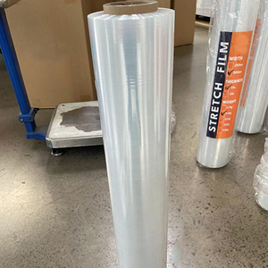 工場直販最安値 パレット包装用プラスチック包装 LLDPEストレッチフィルムロール 手巻き/機械巻き両用 保護フィルム - Product Image 3