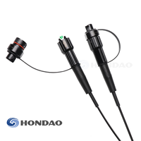 Câble de branchement FTTH avec connecteur mini étanche SC/APC, cordon de raccordement fibre optique pré-terminé