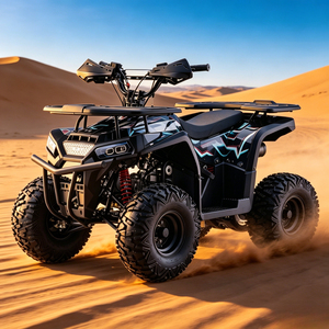 Expédition rapide, <span class=keywords><strong>Quad</strong></span> ATV 110/125/140CC, Quadricycle tout-terrain 4.7-7.3KW avec capacité de chargement de 20 pieds et 36 pièces - Product Image 5