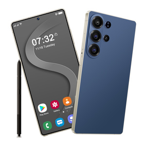 热门 S26 Ultra 5G 智能手机原装 Android <span class=keywords><strong>15</strong></span> 108MP 高清美颜相机 16GB+1TB 7.3英寸无锁版十核蜂窝网络 CDMA - Product Image 1