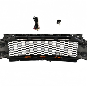 <b>4X4</b> Parts F150 Accessories ABS Raptor Front Grille With Logo Led Light for F150 2021-2024 - Product Image 5