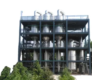 Industrial wastewater Multi-effect forced circulation evaporative crystallization device