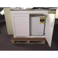 Cuisine extérieure multifonctionnelle Kingoda la plus vendue avec évier et réfrigérateur tout-en-un, compacte, portable, en acier inoxydable