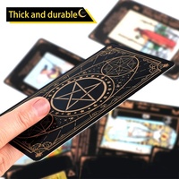 Personnalisation d'usine 22 arcanes majeurs/56 arcanes mineurs Tarot Oracle jeu de cartes imprimé sur papier d'art cartes de Tarot personnalisées