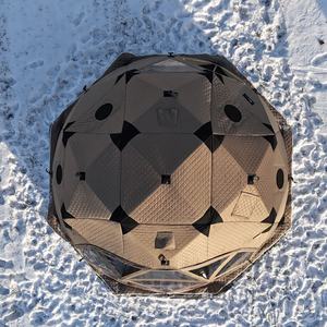 Yeni büyük pencere pamuk topu çadır kolay taşıma sıcak balıkçı çadırı kış aile kamp için <span class=keywords><strong>8</strong></span> kişi ağırlayacak - Product Image 6