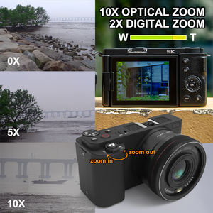 Cámara Digital Profesional Retro Vintage en Oferta, Electrónica, Video 5K a 30FPS, Resolución de Fotos de 72MP, Zoom de 18X - Product Image 4