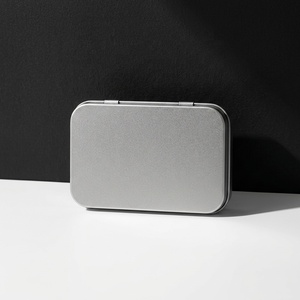 Boîte rectangulaire en métal coulissante pour chewing-gum, bonbons, cigarettes, 70 mm, personnalisable, mini boîte en étain pour snus - Product Image 3