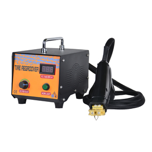 เครื่องรีกรูยางและเครื่องปะยางแบบมือถือสีดำ 1 กิโลวัตต์ สำหรับรถบรรทุก รถแทรกเตอร์ และรถบัส - Product Image 3