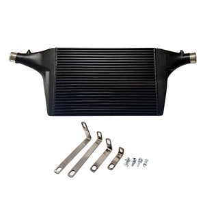 Refroidisseur intermédiaire de haute qualité pour <span class=keywords><strong>Audi</strong></span> <span class=keywords><strong>A4</strong></span> A5 2.0T S4 S5 3.0T <span class=keywords><strong>B9</strong></span> 2017-2019 refroidisseur intermédiaire haute Performance comprend des supports - Product Image 1