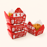 Boîtes d'emballage en carton écologiques personnalisées pour la vente en gros en Chine, pour plats à emporter, sushis, pâtisseries, beignets, gâteaux, biscuits, pain
