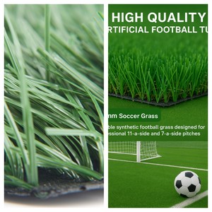 Césped Artificial de Fútbol Ecológico, Impermeable y Suave de Alta Calidad, 50 mm, Césped de Fútbol de Alta Densidad para Campos Deportivos al Aire Libre - Product Image 2