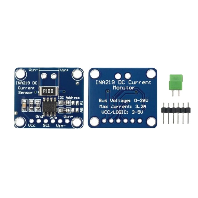 MCU-219 INA219 I2C Bidirectional Current Power Monitoring Sensor Module