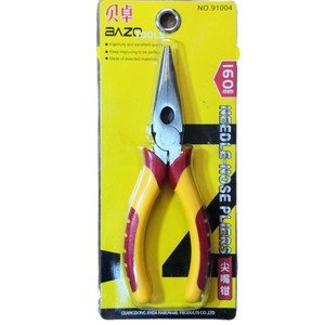คีมปากแหลมบาโซ 160 มม. เหล็กโครเมี่ยมวาเนเดียม เครื่องมือ DIY - Product Image 3